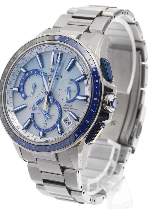 CASIO Oceanus OCW-G1100C-7AJF GPS Hybrid Solar Powered Radio Men\'s Watch_950348 main image 10